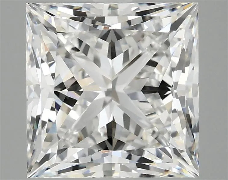 4.07ct Princess Lab Grown Diamond (Colour F, Clarity VVS2, IGI Certified)