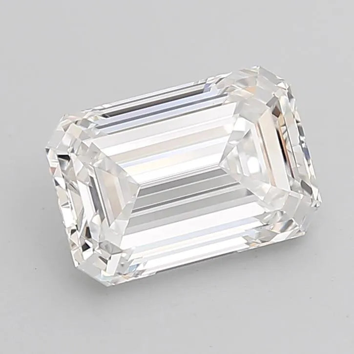 4.08ct Emerald Lab Grown Diamond (Colour F, Clarity VVS2, IGI Certified)