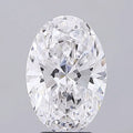 4.08ct Oval Lab Grown Diamond (Colour D, Clarity VVS2, IGI Certified)