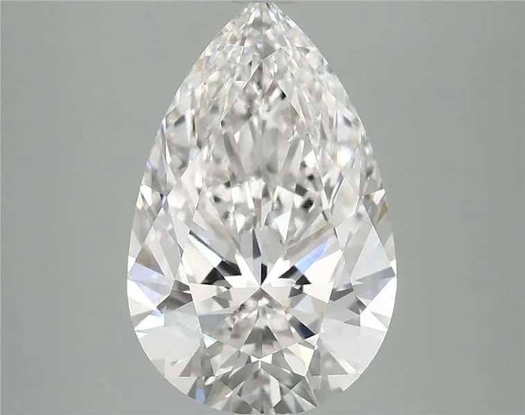 4.08ct Pear Lab Grown Diamond (Colour F, Clarity VVS2, IGI Certified)