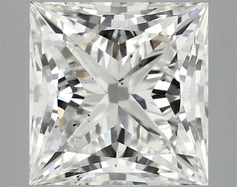 4.08ct Princess Lab Grown Diamond (Colour E, Clarity SI1, IGI Certified)