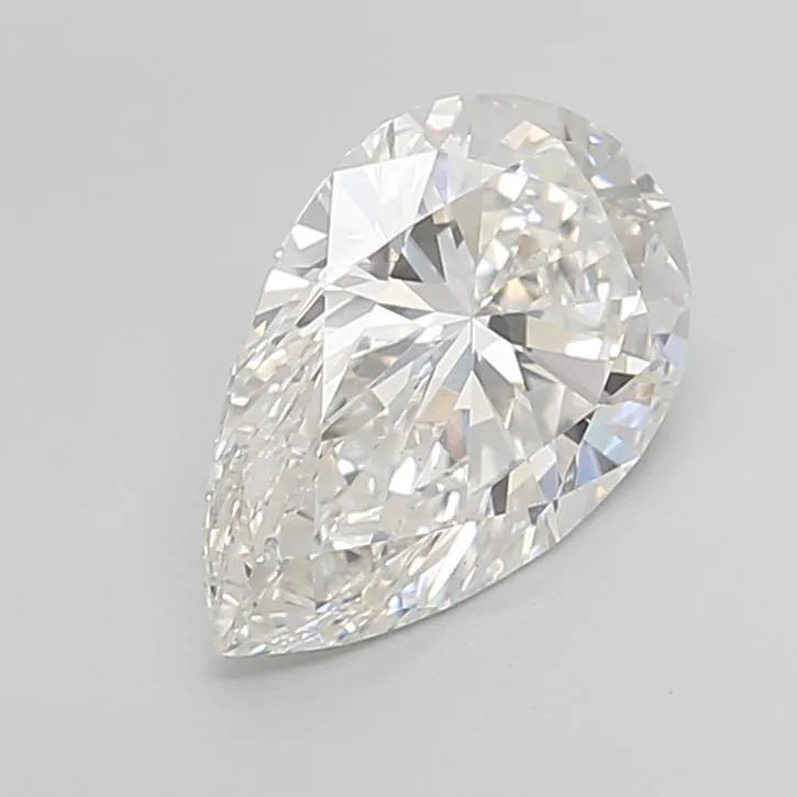 4.09ct Pear Lab Grown Diamond (Colour F, Clarity VS2, IGI Certified)