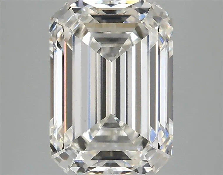 4.10ct Emerald Lab Grown Diamond (Colour F, Clarity VVS2, IGI Certified)