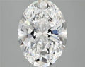 4.10ct Oval Lab Grown Diamond (Colour D, Clarity VVS2, IGI Certified)
