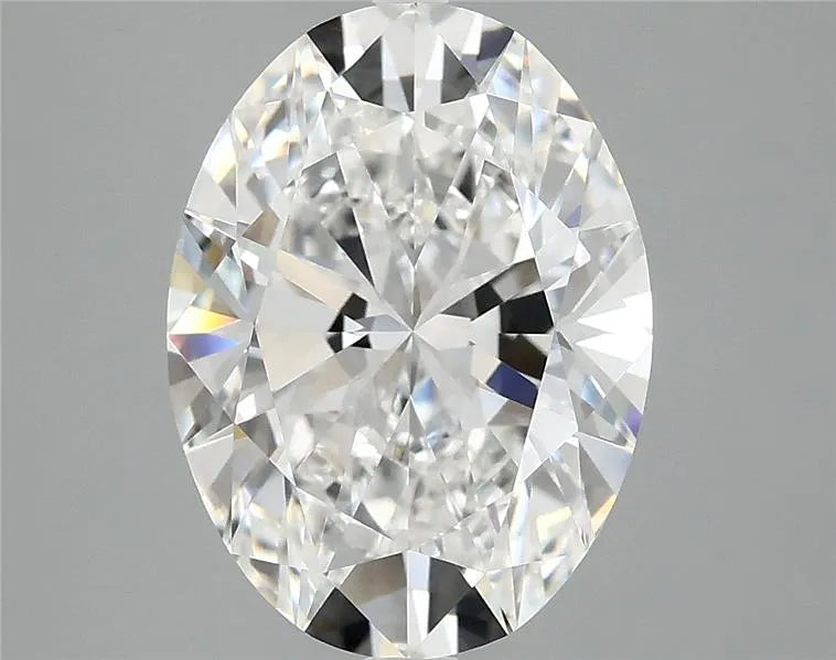 4.10ct Oval Lab Grown Diamond (Colour E, Clarity VVS1, IGI Certified)