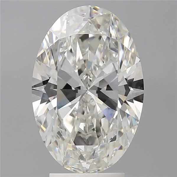 4.10ct Oval Lab Grown Diamond (Colour G, Clarity VS1, IGI Certified)