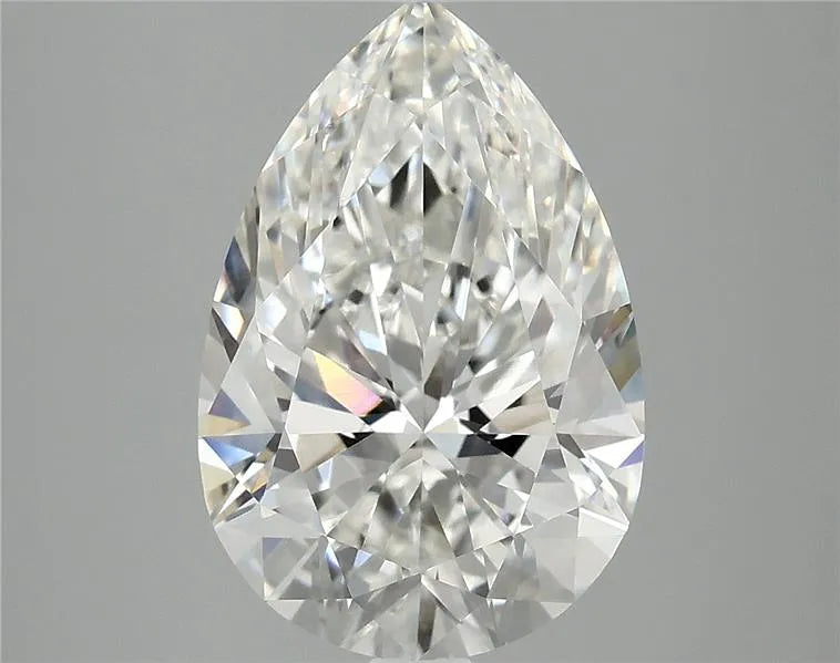 4.10ct Pear Lab Grown Diamond (Colour G, Clarity VVS2, IGI Certified)