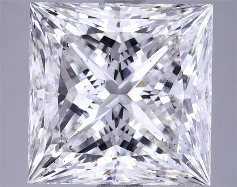 4.14ct Princess Lab Grown Diamond (Colour F, Clarity SI1, IGI Certified)