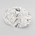 4.17ct Oval Lab Grown Diamond (Colour D, Clarity VVS2, Cut EX, IGI Certified)