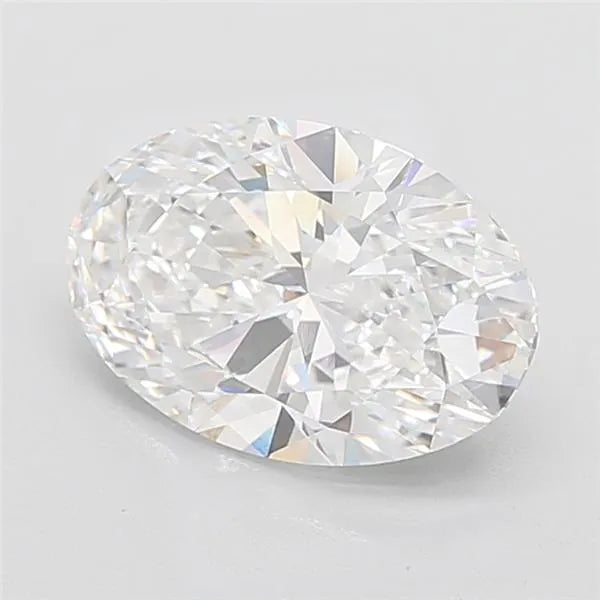 4.20ct Oval Lab Grown Diamond (Colour D, Clarity VVS1, IGI Certified)