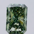 4.29ct Radiant Lab Grown Diamond (Colour Fancy Vivid Green, Clarity VS2, IGI Certified)