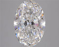 4.41ct Oval Lab Grown Diamond (Colour F, Clarity SI1, IGI Certified)