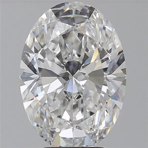 4.50ct Oval Lab Grown Diamond (Colour E, Clarity VVS1, IGI Certified)