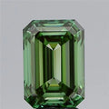 4.55ct Emerald Lab Grown Diamond (Colour Fancy Vivid Green, Clarity VS2, IGI Certified)