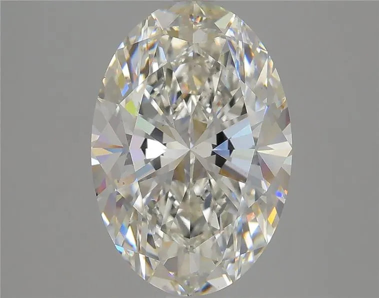 4.60ct Oval Lab Grown Diamond (Colour H, Clarity VS2, IGI Certified)
