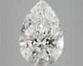 4.80ct Pear Lab Grown Diamond (Colour E, Clarity VVS2, IGI Certified)