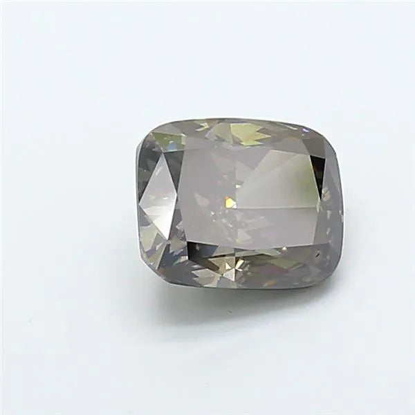 4.82ct Cushion modified Lab Grown Diamond (Colour Fancy Deep Gray, Clarity SI2, IGI Certified)