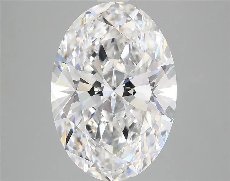 5.00ct Oval Lab Grown Diamond (Colour E, Clarity SI1, IGI Certified)