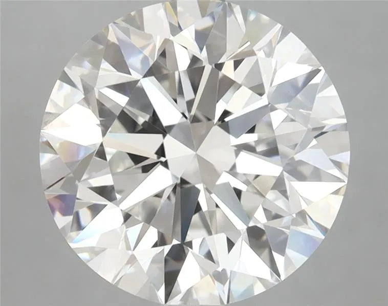 5.00ct Round Lab Grown Diamond (Colour F, Clarity VVS2, Cut EX, IGI Certified)