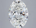 5.04ct Oval Lab Grown Diamond (Colour H, Clarity VVS2, IGI Certified)