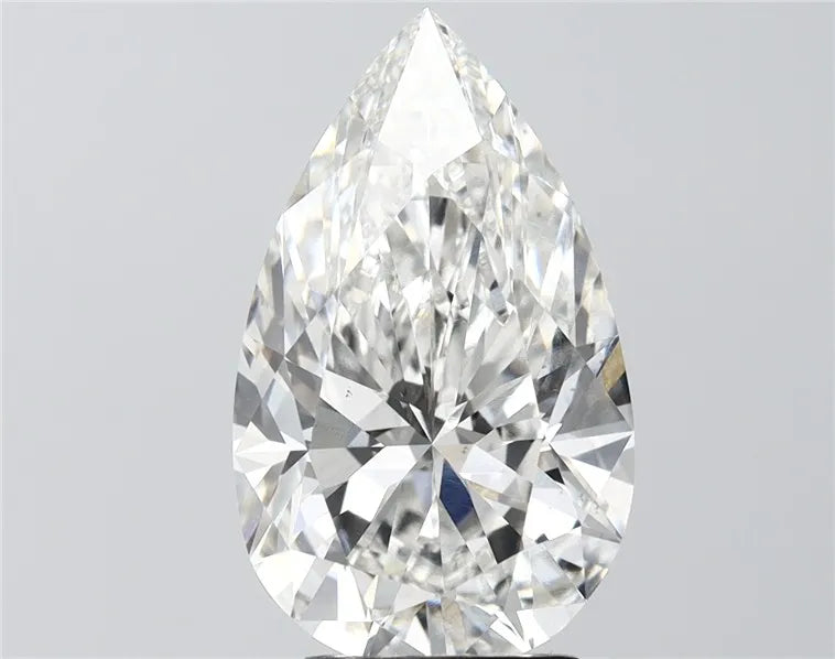 5.05ct Pear Lab Grown Diamond (Colour G, Clarity VS2, IGI Certified)