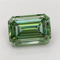 5.06ct Emerald Lab Grown Diamond (Colour Fancy Vivid Green, Clarity VS2, IGI Certified)