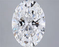 5.06ct Oval Lab Grown Diamond (Colour D, Clarity VS2, IGI Certified)
