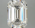 5.07ct Emerald Lab Grown Diamond (Colour F, Clarity VVS2, IGI Certified)