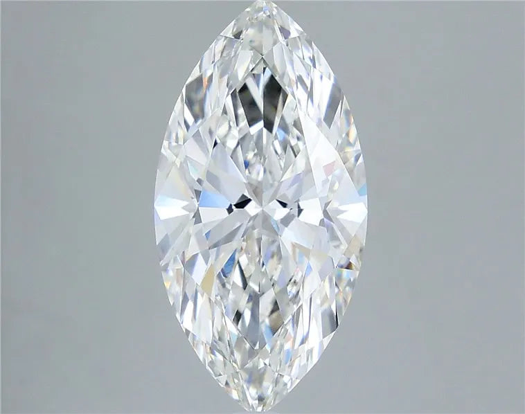 5.07ct Marquise Lab Grown Diamond (Colour F, Clarity VVS2, IGI Certified)