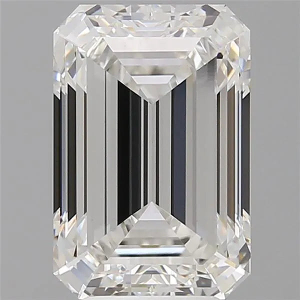 5.10ct Emerald Lab Grown Diamond (Colour F, Clarity VVS2, IGI Certified)