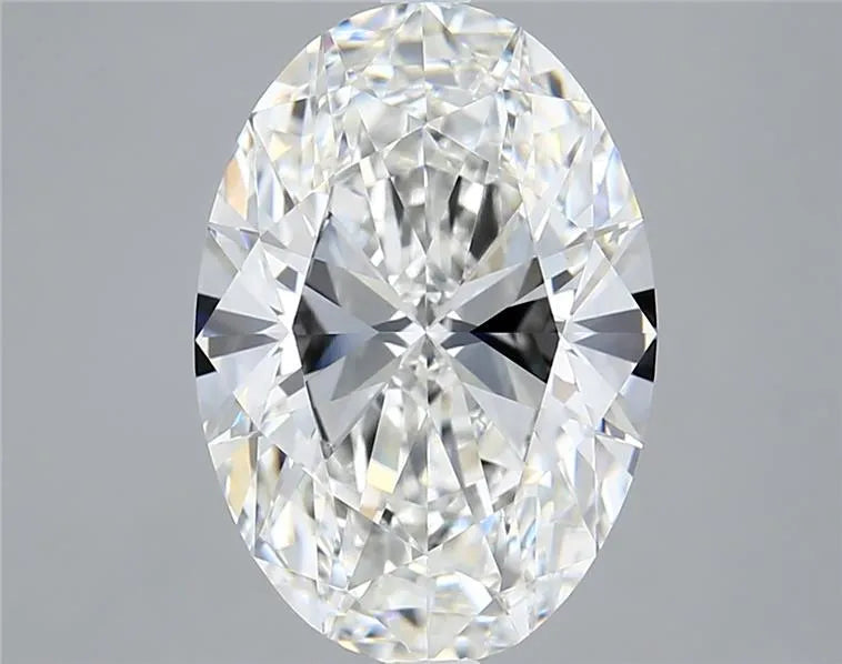 5.10ct Oval Lab Grown Diamond (Colour F, Clarity VVS2, IGI Certified)
