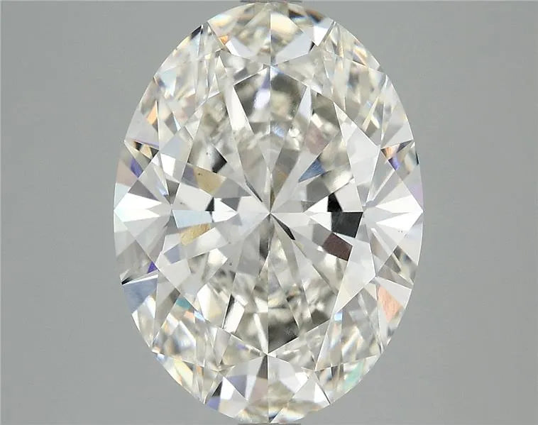 5.10ct Oval Lab Grown Diamond (Colour H, Clarity VS1, IGI Certified)