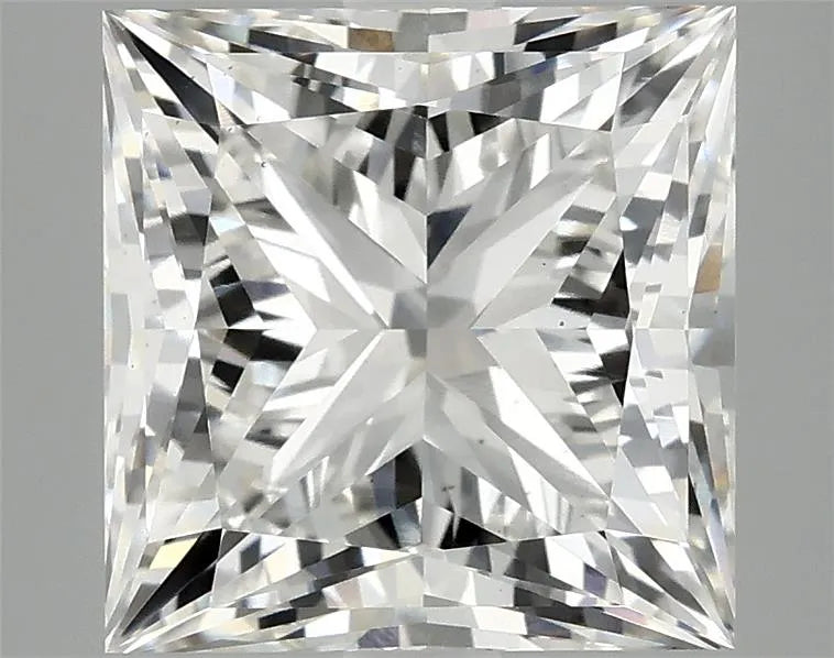 5.10ct Princess Lab Grown Diamond (Colour G, Clarity VS2, IGI Certified)