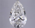 5.14ct Pear Lab Grown Diamond (Colour H, Clarity SI1, IGI Certified)