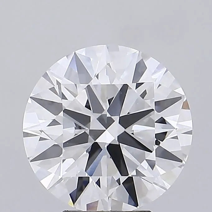 5.20ct Round Lab Grown Diamond (Colour F, Clarity VVS2, Cut ID, IGI Certified)