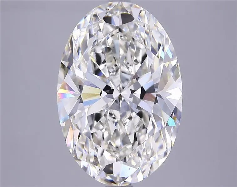 5.31ct Oval Lab Grown Diamond (Colour G, Clarity VS1, IGI Certified)