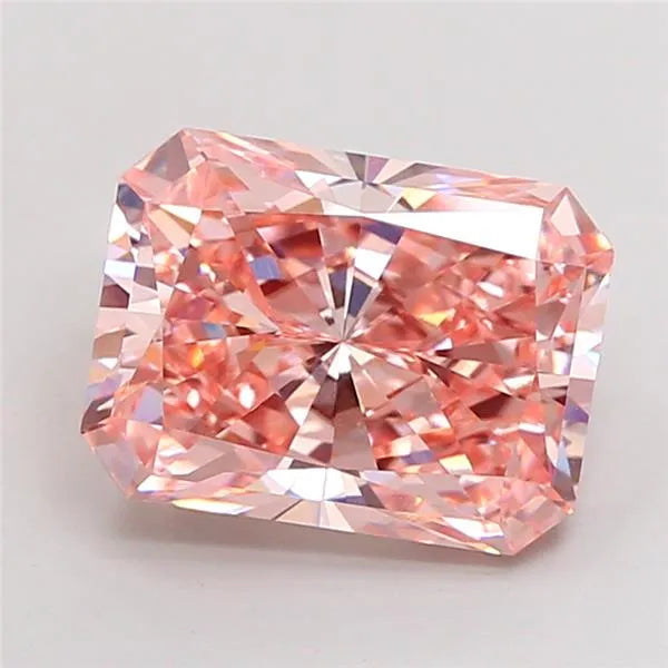 5.31ct Radiant Lab Grown Diamond (Colour Fancy Intense Pink, Clarity VVS2, IGI Certified)