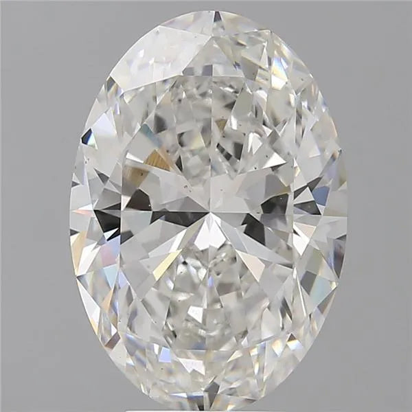 5.50ct Oval Lab Grown Diamond (Colour G, Clarity VS2, IGI Certified)