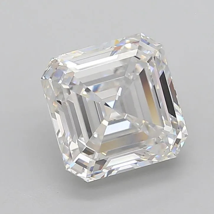 5.54ct Square emerald Lab Grown Diamond (Colour E, Clarity VVS2, IGI Certified)