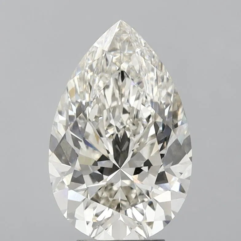5.55ct Pear Lab Grown Diamond (Colour I, Clarity VVS2, IGI Certified)
