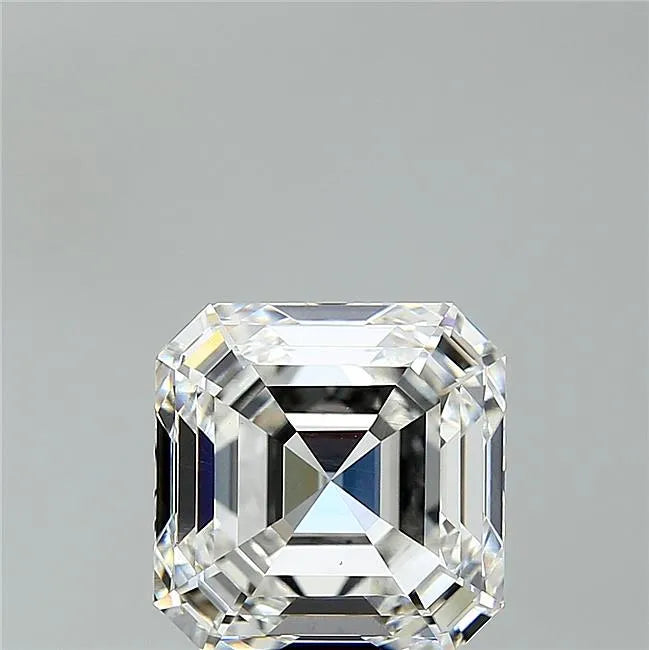 5.56ct Asscher Lab Grown Diamond (Colour F, Clarity VVS2, IGI Certified)