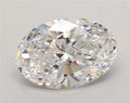 5.75ct Oval Lab Grown Diamond (Colour D, Clarity VVS2, IGI Certified)