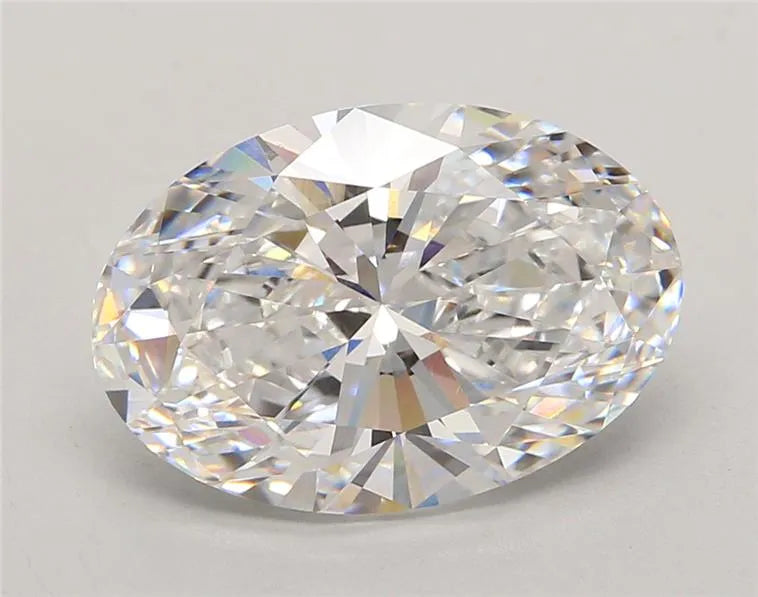 5.75ct Oval Lab Grown Diamond (Colour D, Clarity VVS2, IGI Certified)