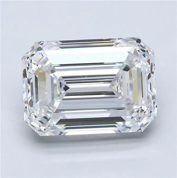 6.01ct Emerald Natural Diamond (Colour D, Clarity FL, GIA Certified)