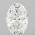 6.01ct Oval Lab Grown Diamond (Colour E, Clarity SI1, IGI Certified)