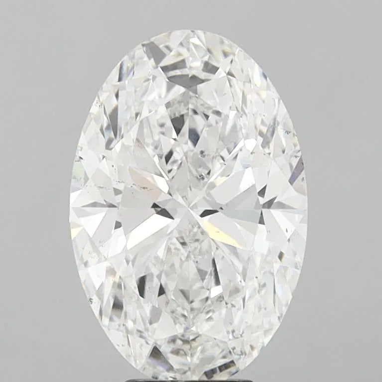 6.01ct Oval Lab Grown Diamond (Colour E, Clarity SI1, IGI Certified)