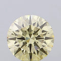 6.04ct Round Lab Grown Diamond (Colour Fancy Light Yellow, Clarity VS1, Cut ID, IGI Certified)