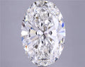 6.09ct Oval Lab Grown Diamond (Colour G, Clarity VS1, IGI Certified)