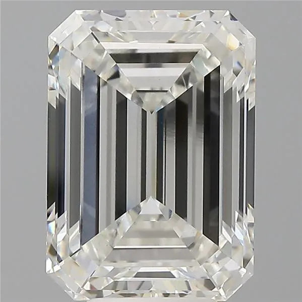 6.10ct Emerald Lab Grown Diamond (Colour G, Clarity VVS2, IGI Certified)