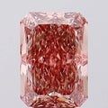 6.17ct Radiant Lab Grown Diamond (Colour Fancy Vivid Brown Pink, Clarity VVS2, IGI Certified)